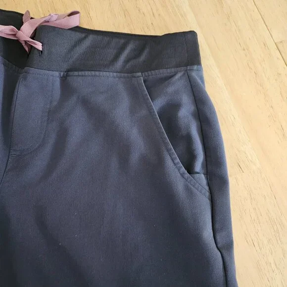 Figs High Waisted Zamora Jogger Scrub Pants - Grey - sz M - EUC - Picture 7 of 9